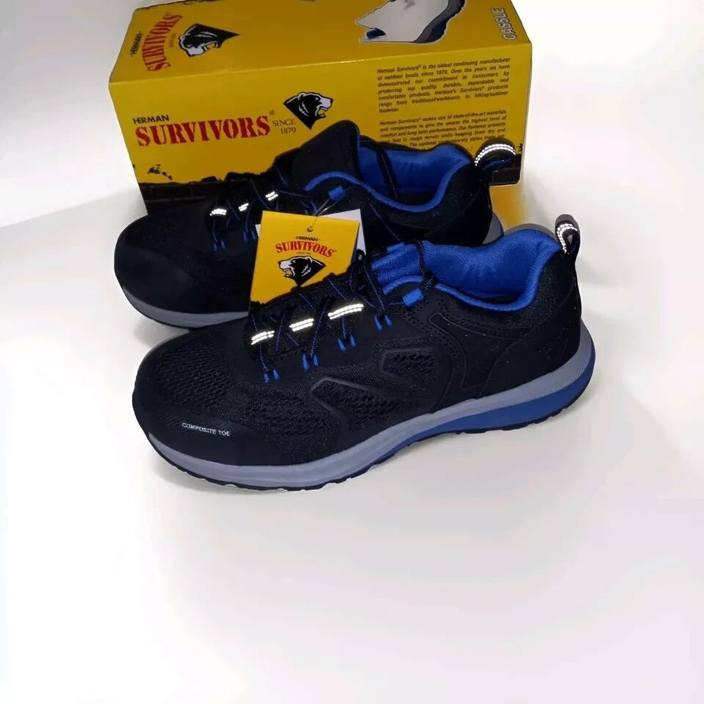 Herman Survivors Cassle 9.5 Work Shoes‎ Women's Composite Toe Warehouse